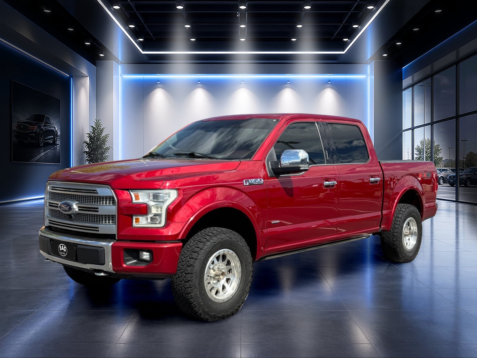 Used 2015 Ford F150 Platinum w/ Equipment Group 701A Luxury AWD/4WD image 8