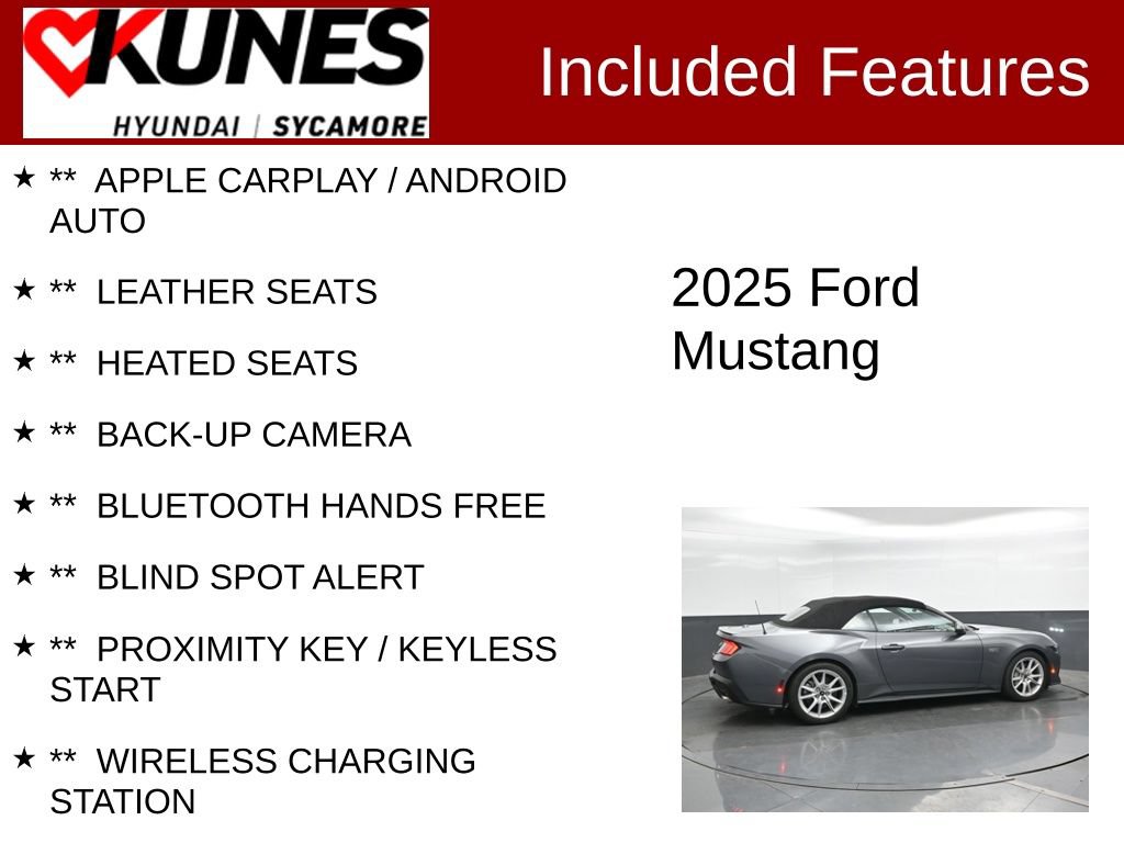 Used 2025 Ford Mustang GT Premium RWD image 2
