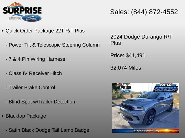 Used 2024 Dodge Durango R/T RWD image 16