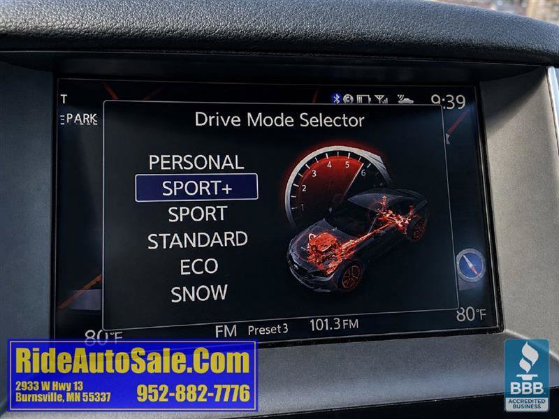 Used 2016 INFINITI Q50 Red Sport 400 AWD/4WD image 20