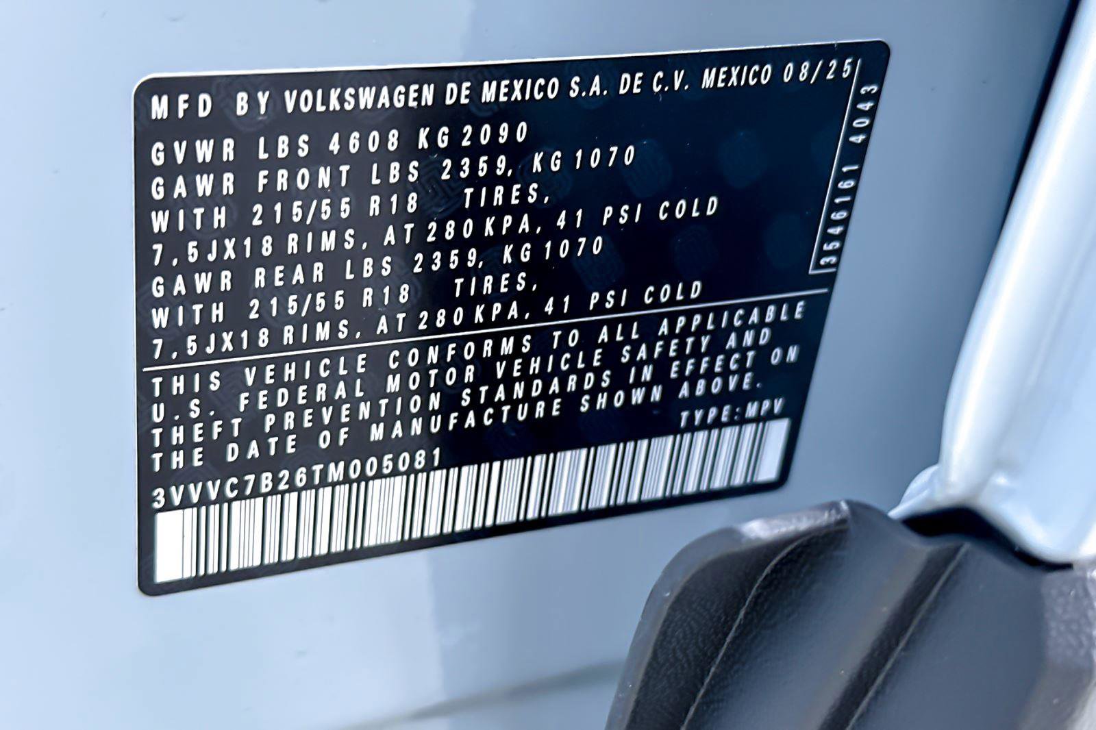 New 2026 Volkswagen Taos SE image 26