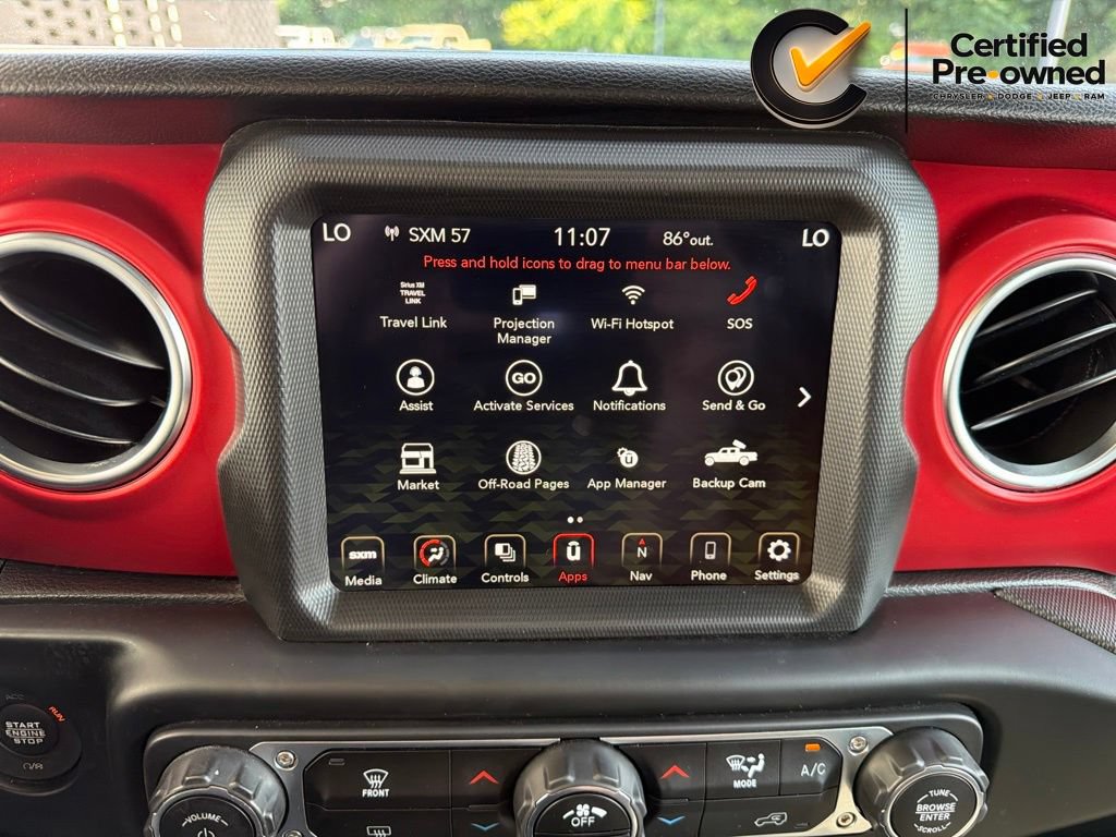Certified 2021 Jeep Gladiator Rubicon AWD/4WD image 92