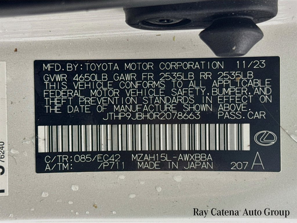 Certified 2024 Lexus UX 250h AWD w/ Premium Package image 35