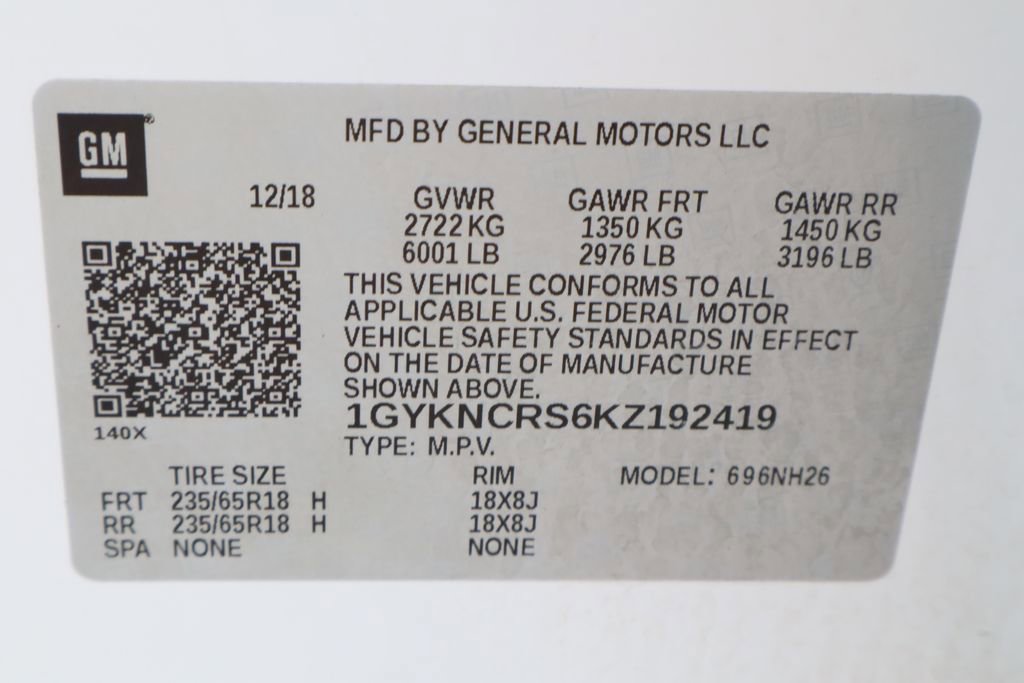 Certified 2019 Cadillac XT5 Luxury image 34