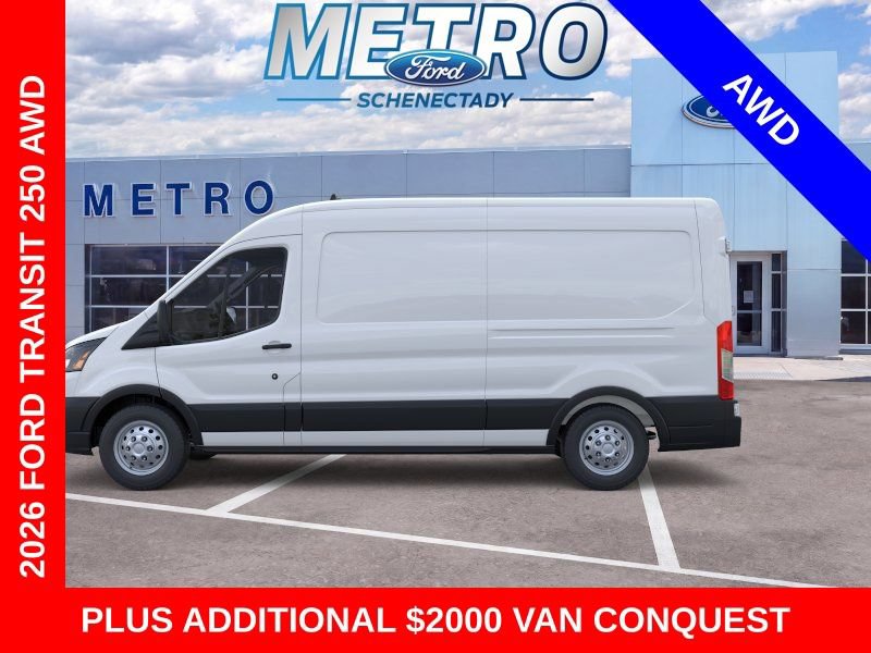 New 2026 Ford Transit 250 148 Medium Roof Extended AWD w/ Load Area Protection Package image 4