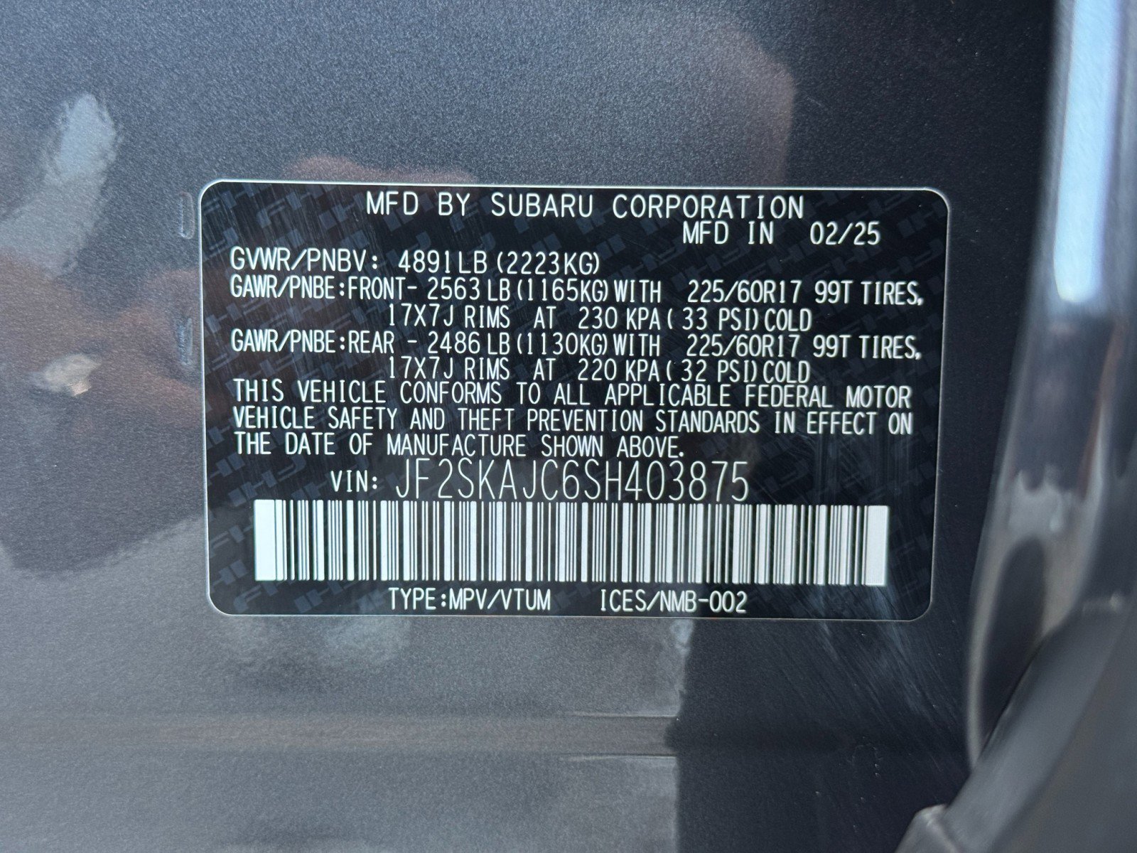 Used 2025 Subaru Forester Wilderness image 45