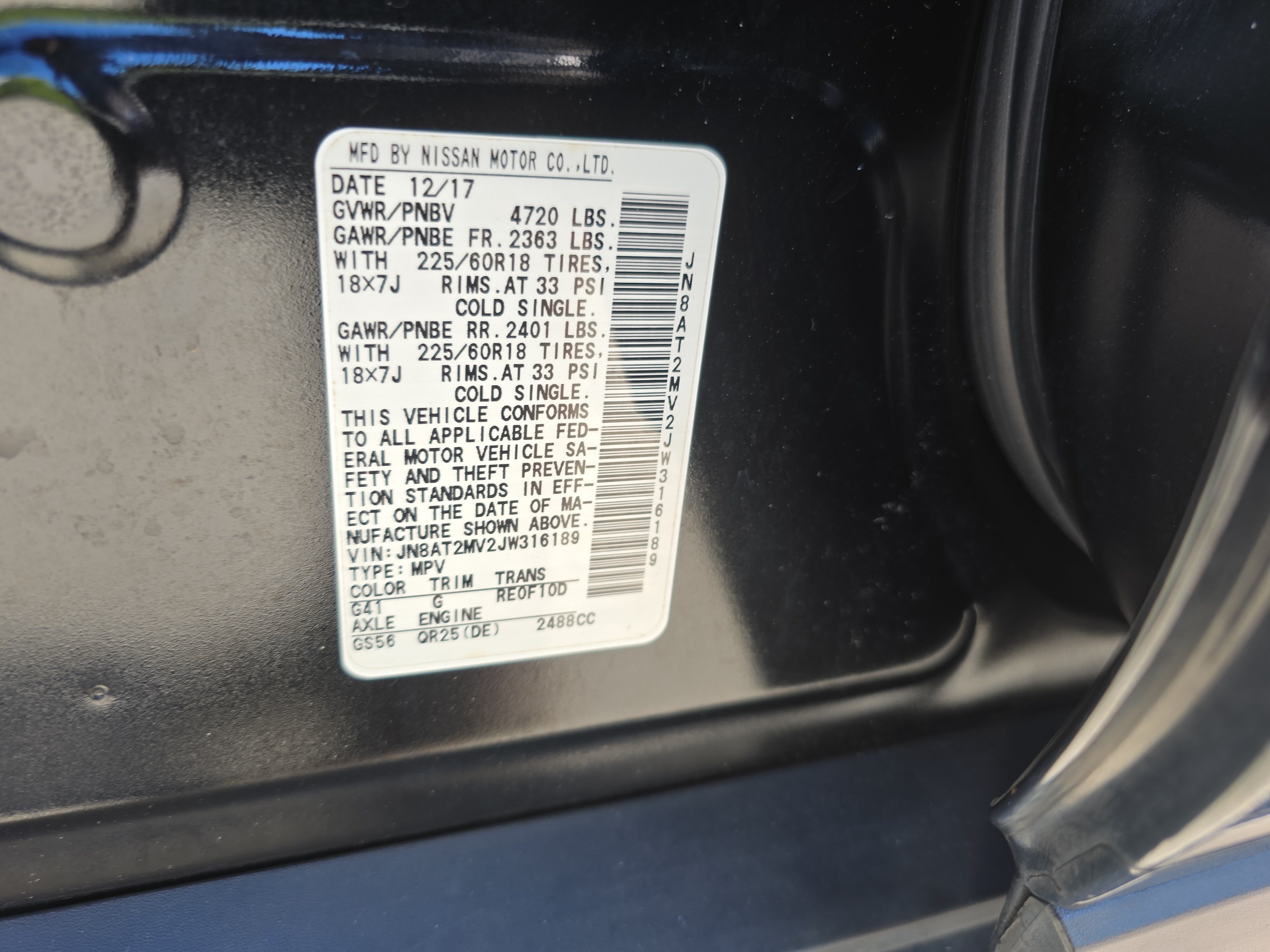 Used 2018 Nissan Rogue SL AWD/4WD image 32