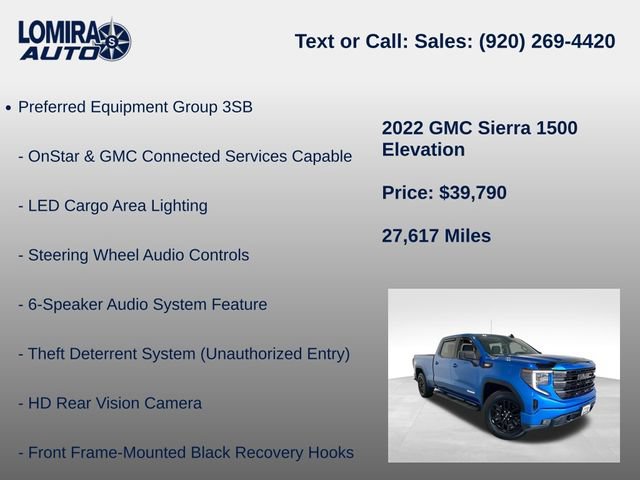 Used 2022 GMC Sierra 1500 Elevation AWD/4WD image 27