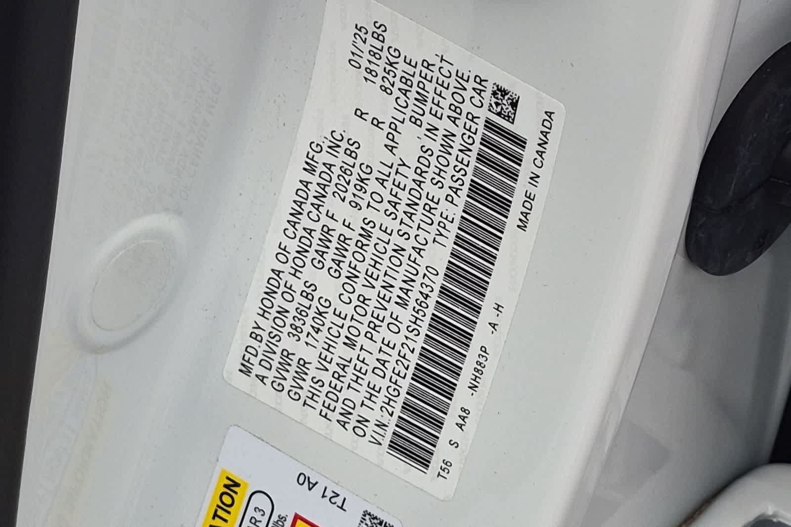 Used 2025 Honda Civic LX image 33