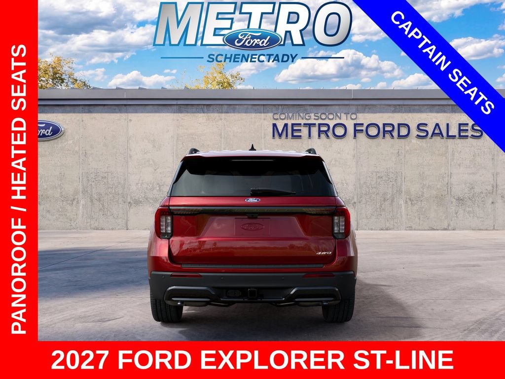 New 2027 Ford Explorer ST-Line AWD/4WD image 5