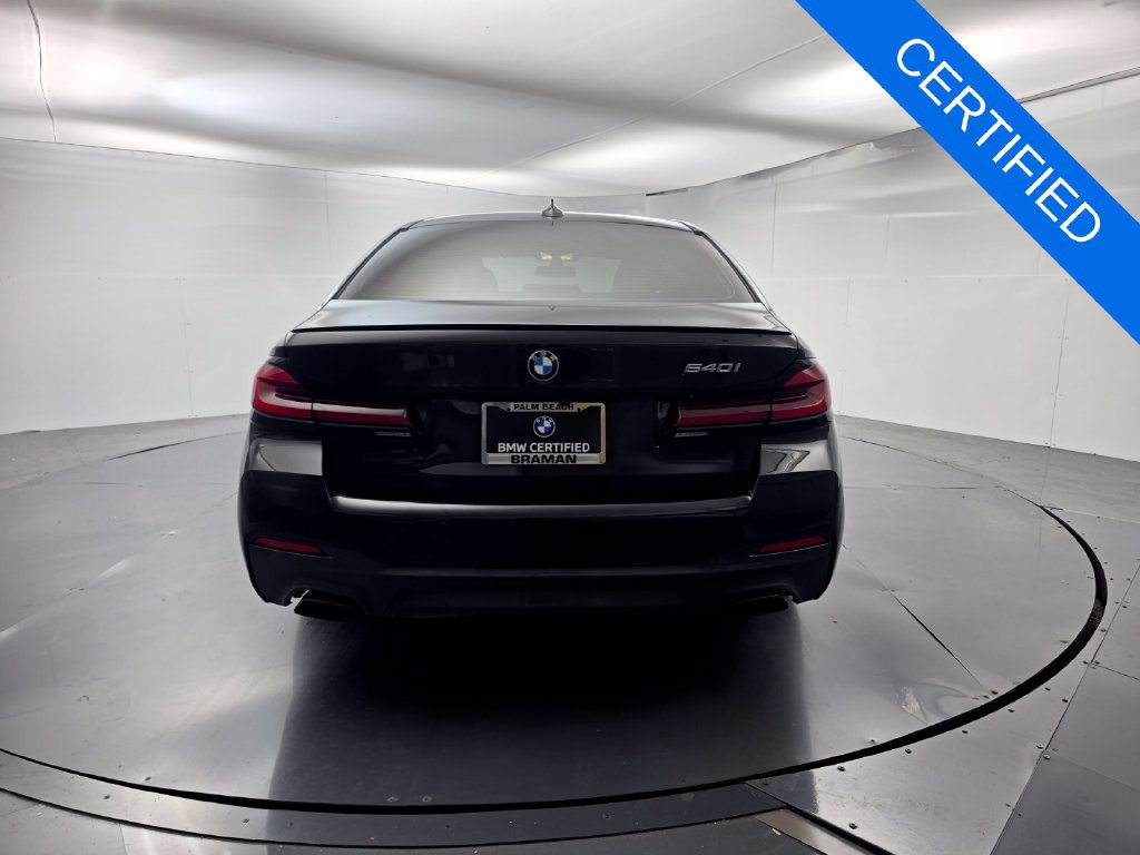 Certified 2023 BMW 540i w/ M Sport Package RWD image 5