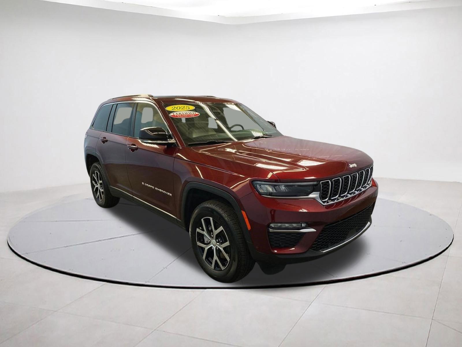 Certified 2025 Jeep Grand Cherokee Limited w/ Luxury Tech Group II AWD/4WD 360° Tour