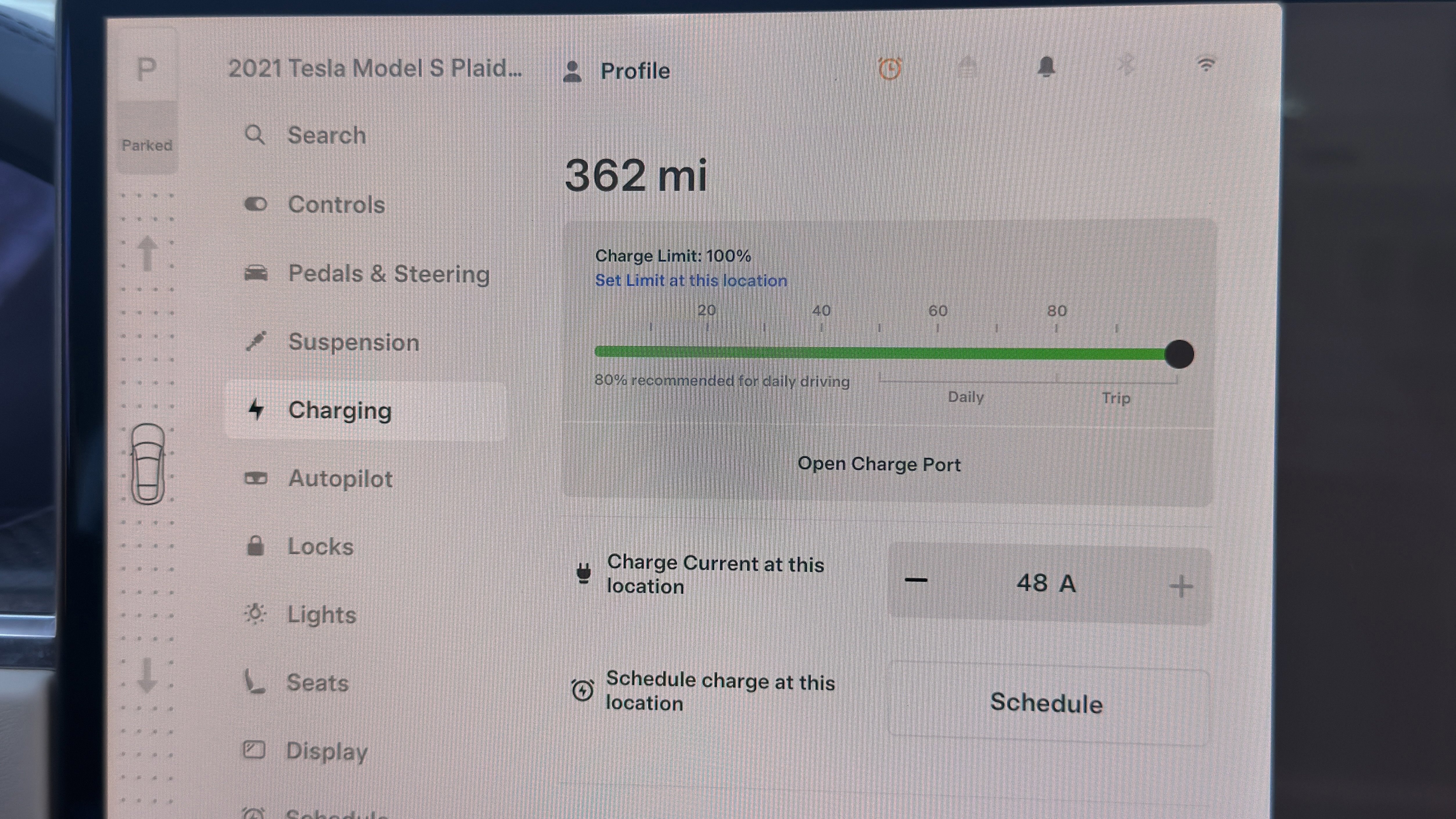 Used 2021 Tesla Model S Plaid image 2