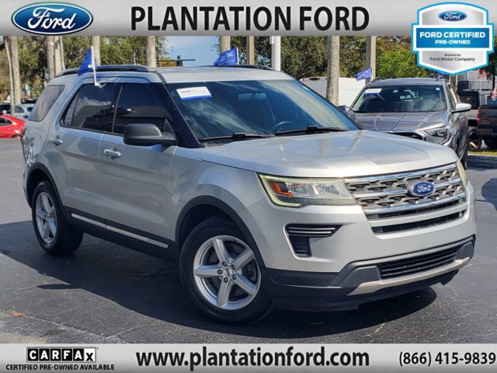 Certified 2018 Ford Explorer XLT image 1