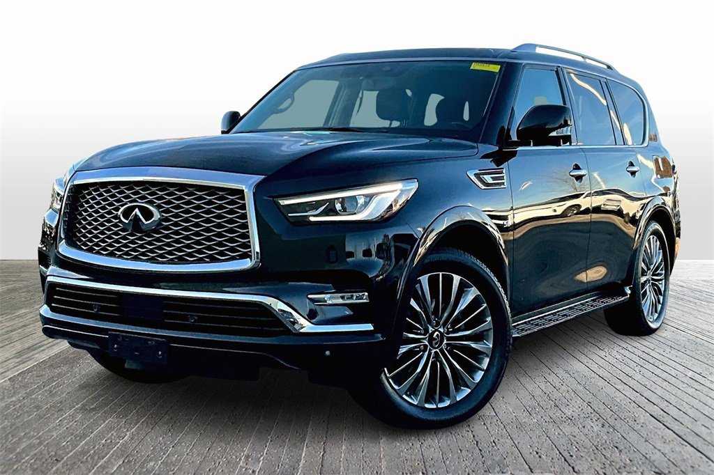 Certified 2019 INFINITI QX80 Luxe w/ 22" Wheel Package image 3