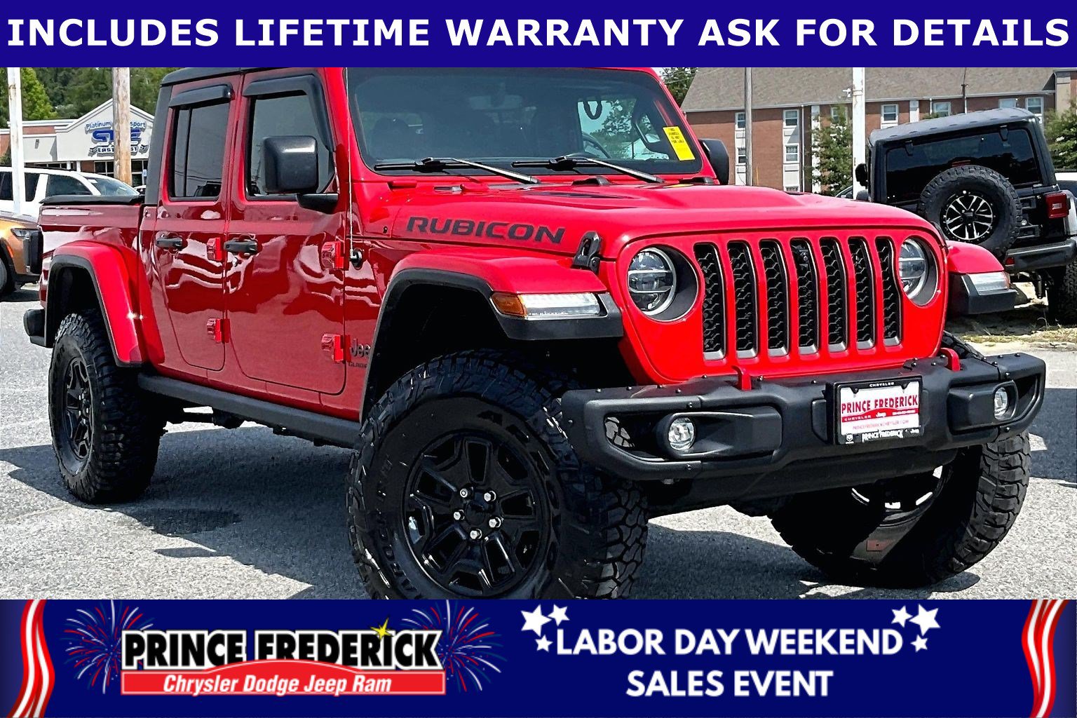 Used 2022 Jeep Gladiator Rubicon w/ LED Lighting Group AWD/4WD image 1