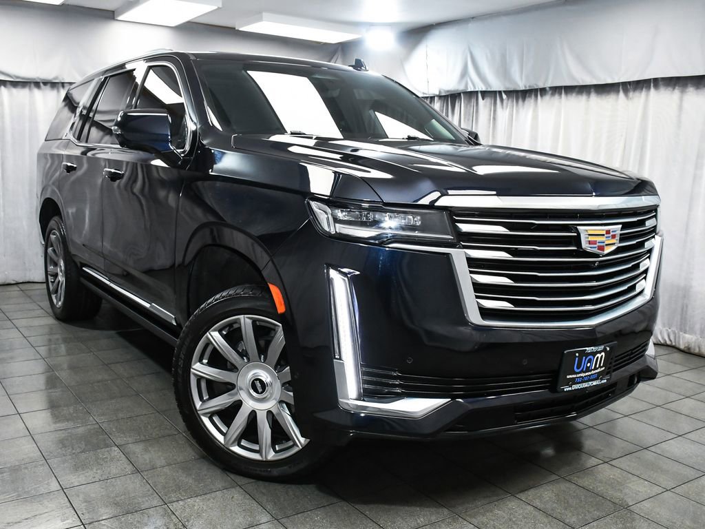 Used 2022 Cadillac Escalade Premium Luxury Platinum image 3