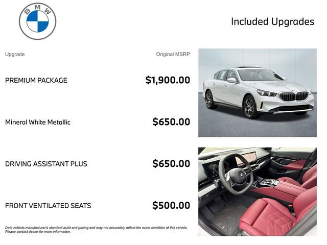 Used 2026 BMW 530i xDrive w/ Premium Package image 4