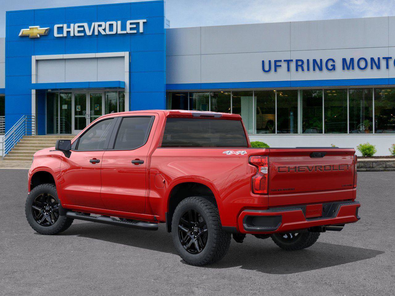 New 2026 Chevrolet Silverado 1500 Custom w/ Turbomax Blackout Package AWD/4WD image 3