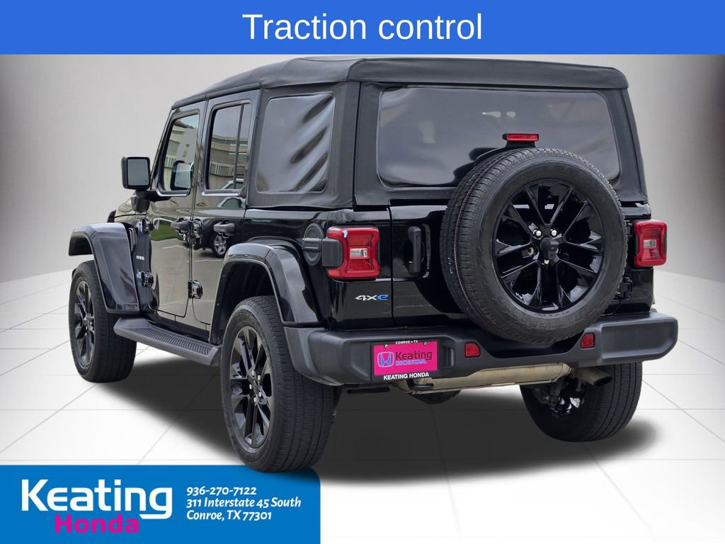 Used 2021 Jeep Wrangler Unlimited Sahara AWD/4WD image 8
