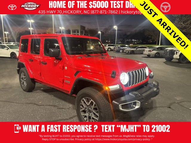 Used 2024 Jeep Wrangler Sahara
