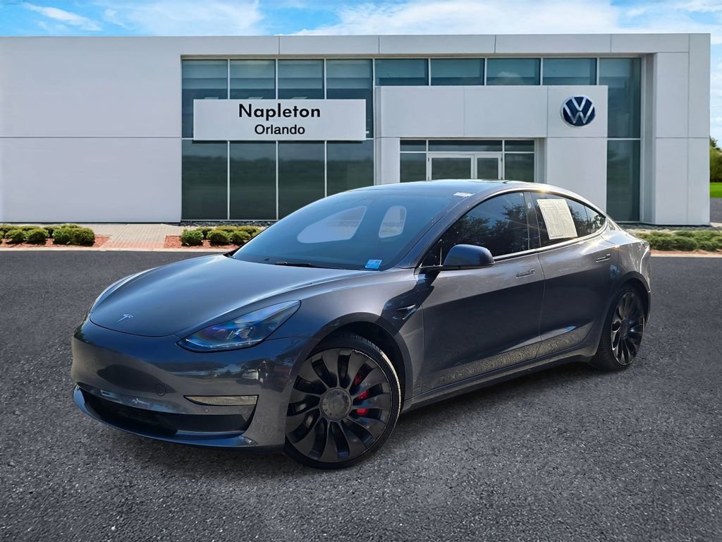 Used 2022 Tesla Model 3 Performance AWD/4WD image 32