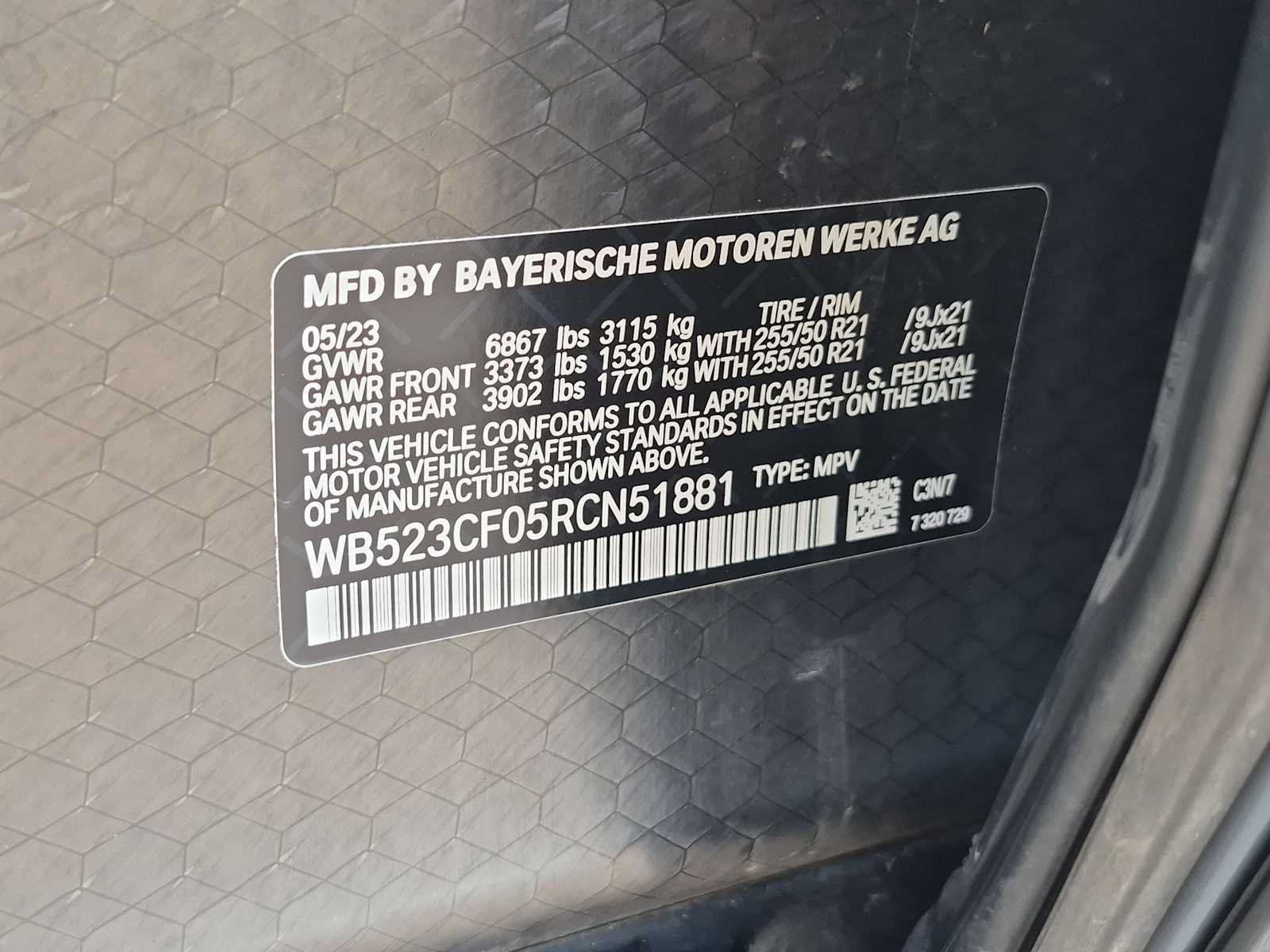 Used 2024 BMW iX xDrive50 w/ Premium Package AWD/4WD image 37