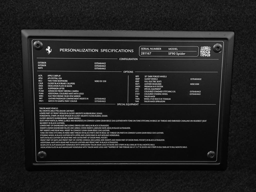 Certified 2022 Ferrari SF90 Spider image 6