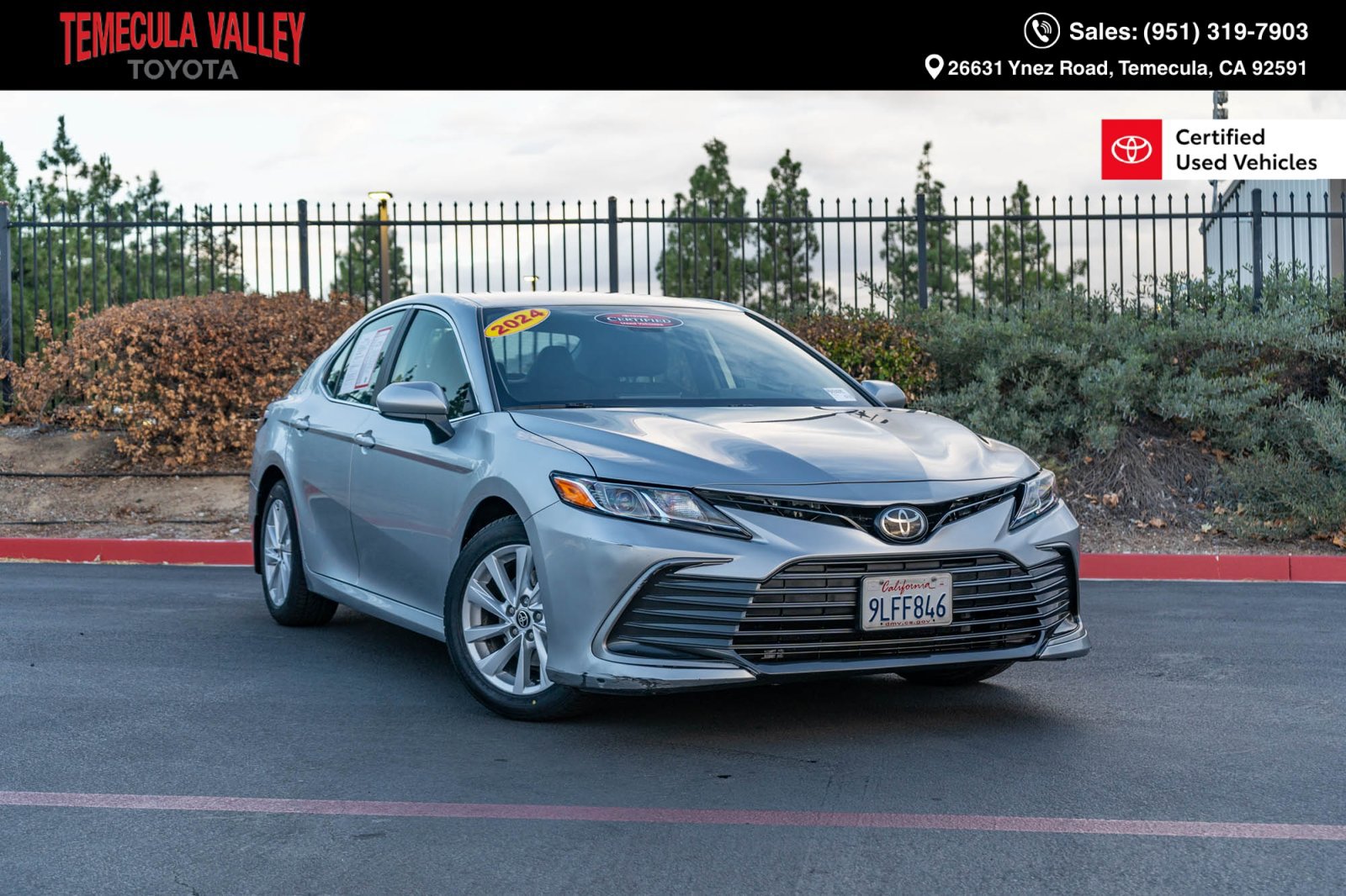 Certified 2024 Toyota Camry LE FWD image 1