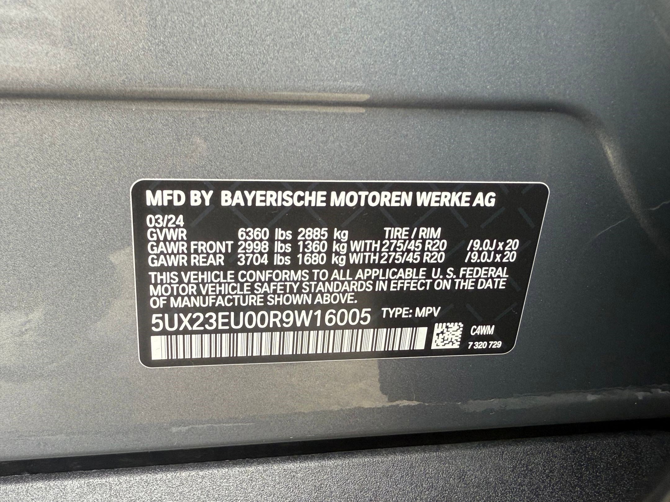 Used 2024 BMW X5 xDrive40i w/ Parking Assistance Package image 22