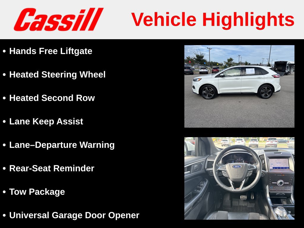 Used 2020 Ford Edge ST w/ Equipment Group 401A AWD/4WD image 14