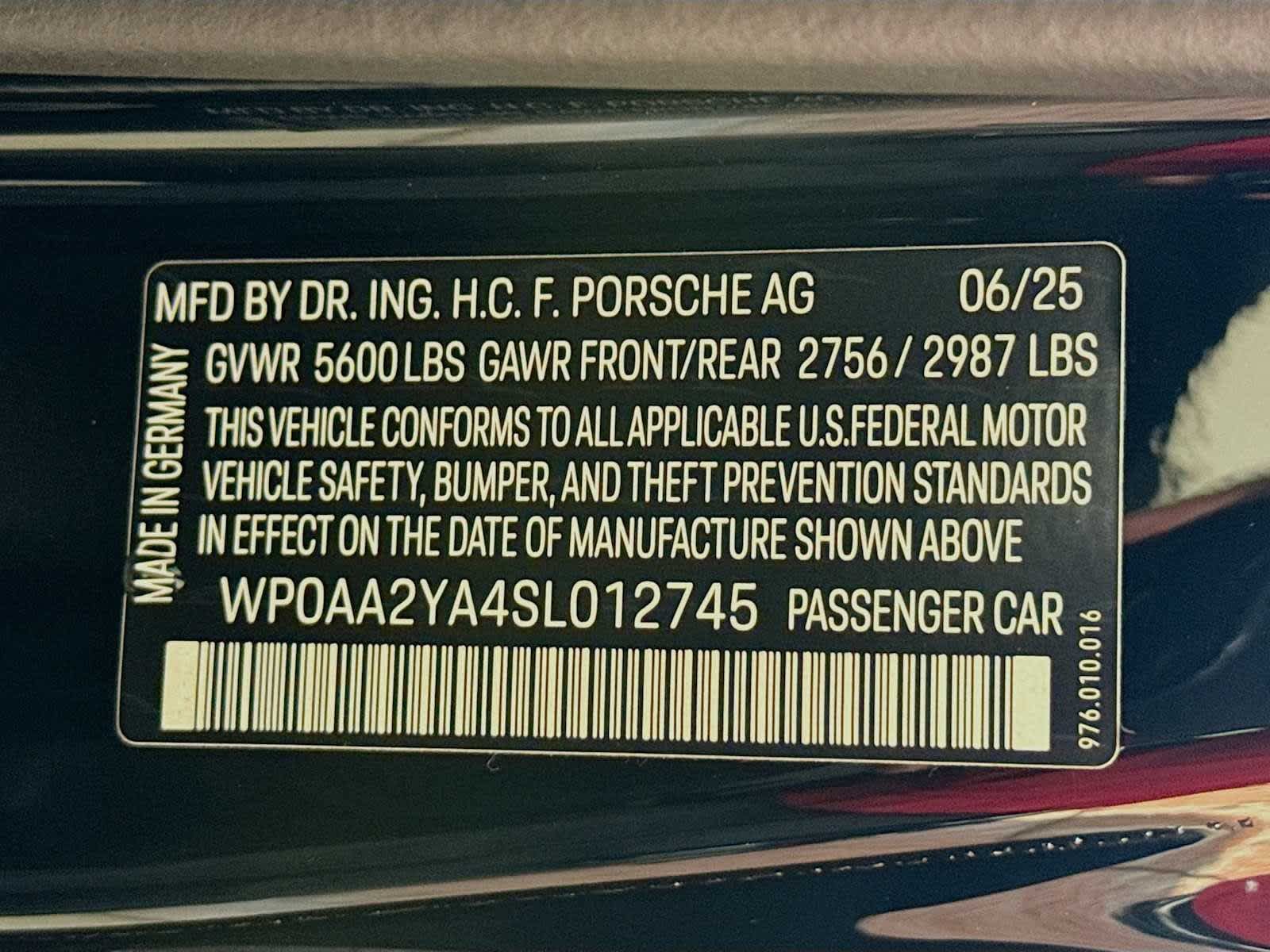New 2025 Porsche Panamera 4 AWD/4WD image 34