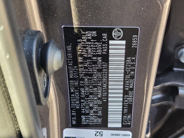 Certified 2024 Toyota Camry SE FWD image 28