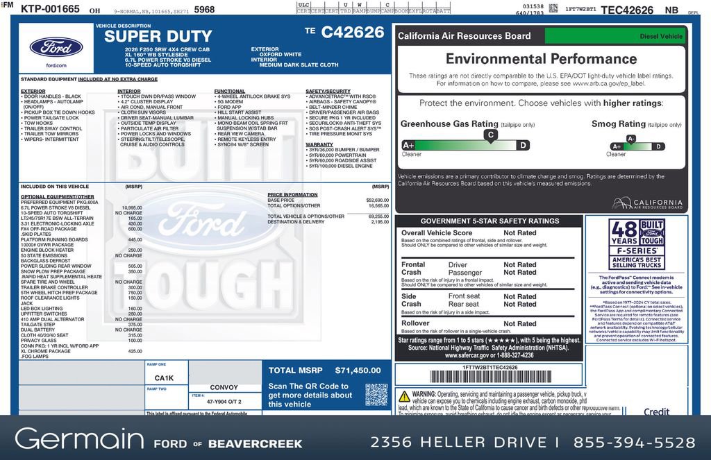 New 2026 Ford F250 XL image 28