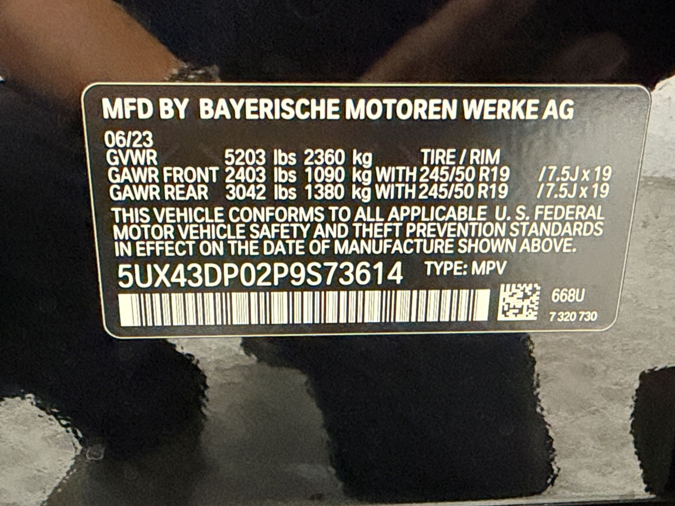 Certified 2023 BMW X3 sDrive30i w/ Premium Package RWD image 26