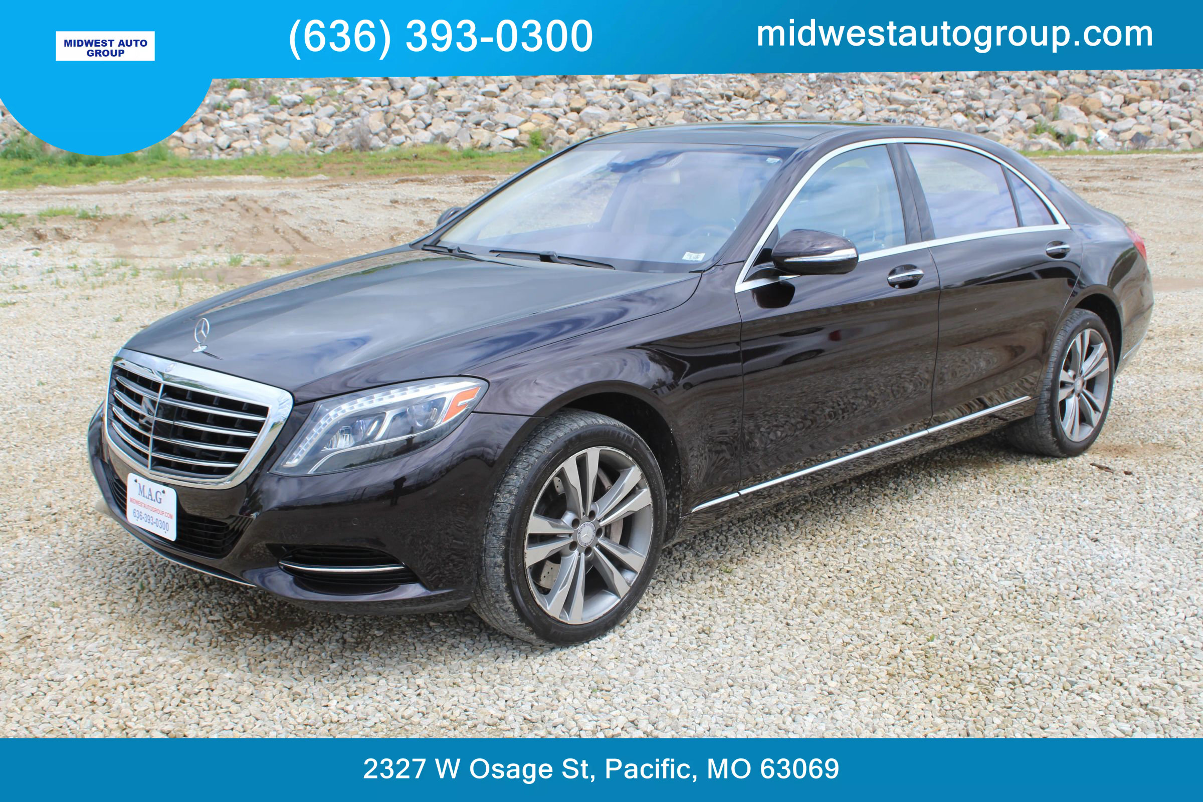 Used 2015 Mercedes-Benz S 550 4MATIC Sedan w/ Premium 1 Package