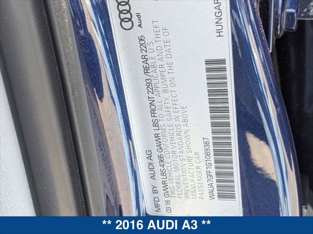 Used 2016 Audi A3 1.8T Premium FWD image 24