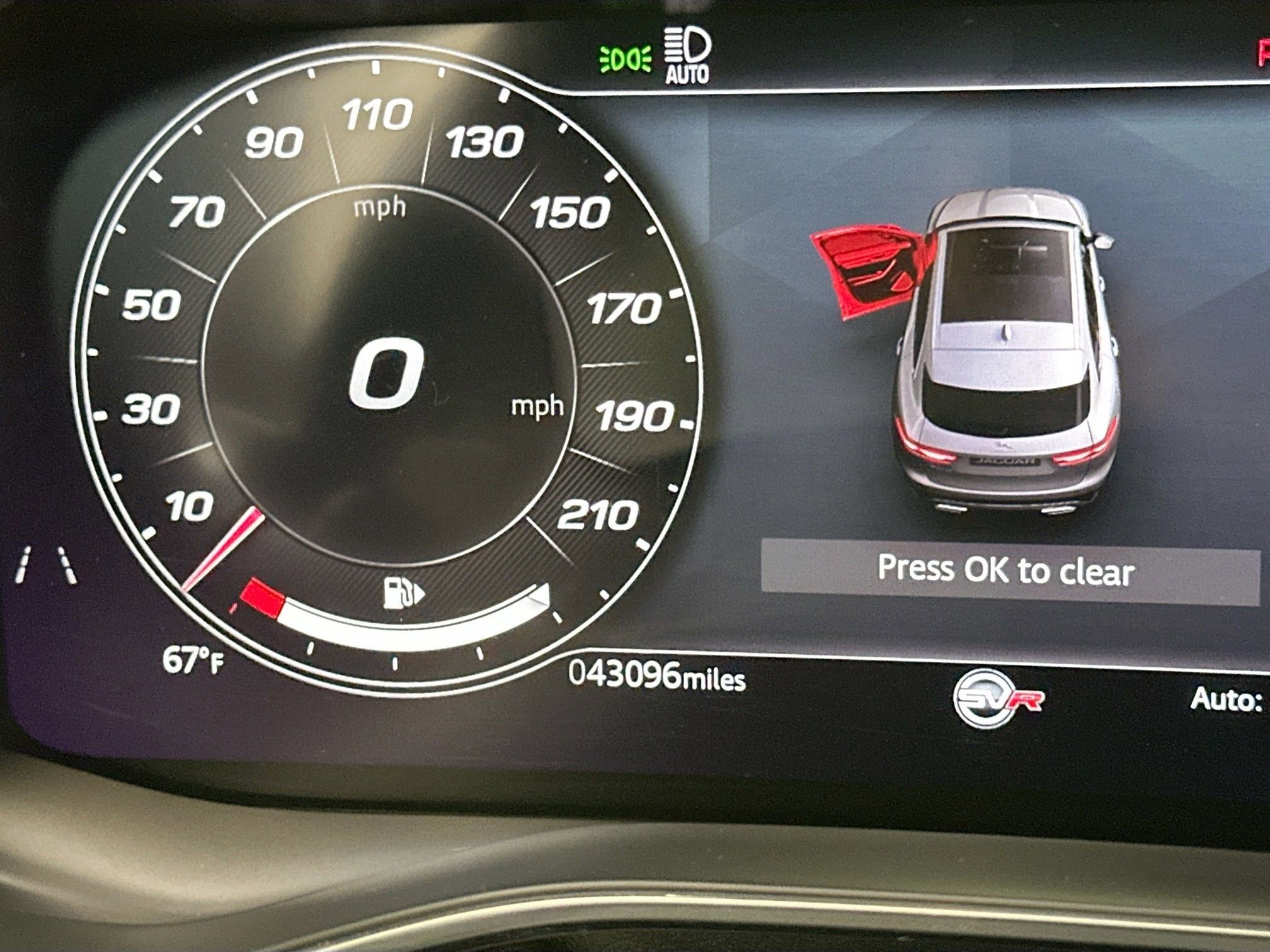 Certified 2021 Jaguar F-PACE SVR AWD/4WD image 12