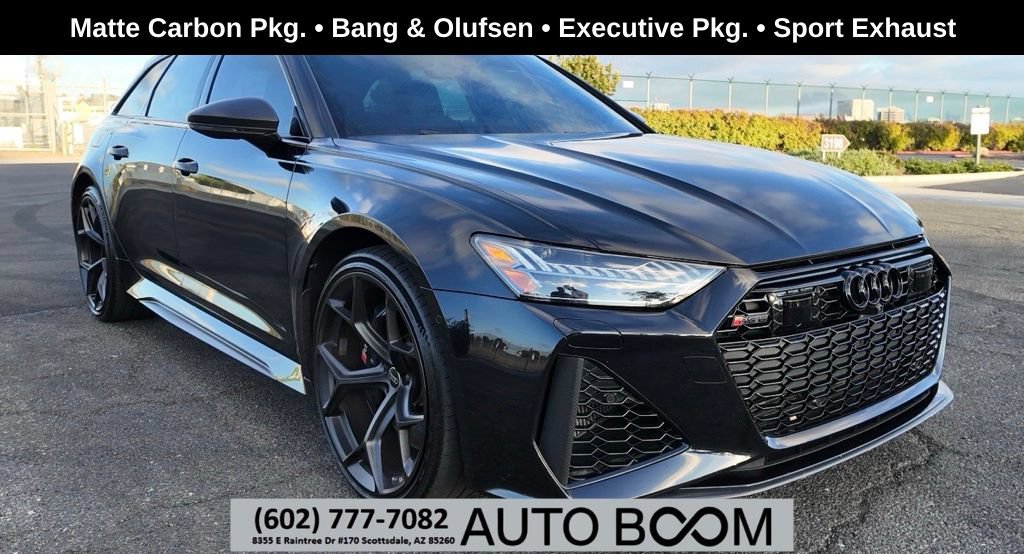 Used 2024 Audi RS 6 performance w/ Matte Carbon Package