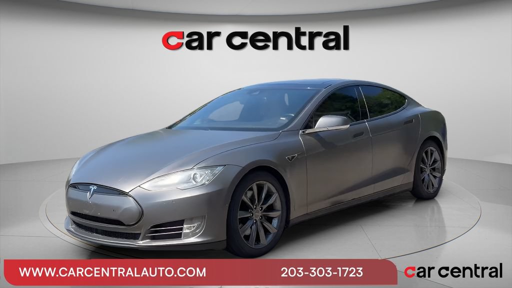 Used 2015 Tesla Model S 85D AWD/4WD image 1