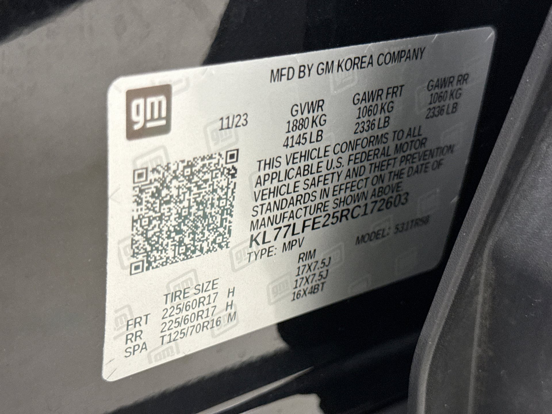 Used 2024 Chevrolet Trax LS w/ LS Convenience Package FWD image 22