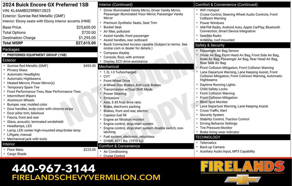 Used 2024 Buick Encore GX Preferred image 2