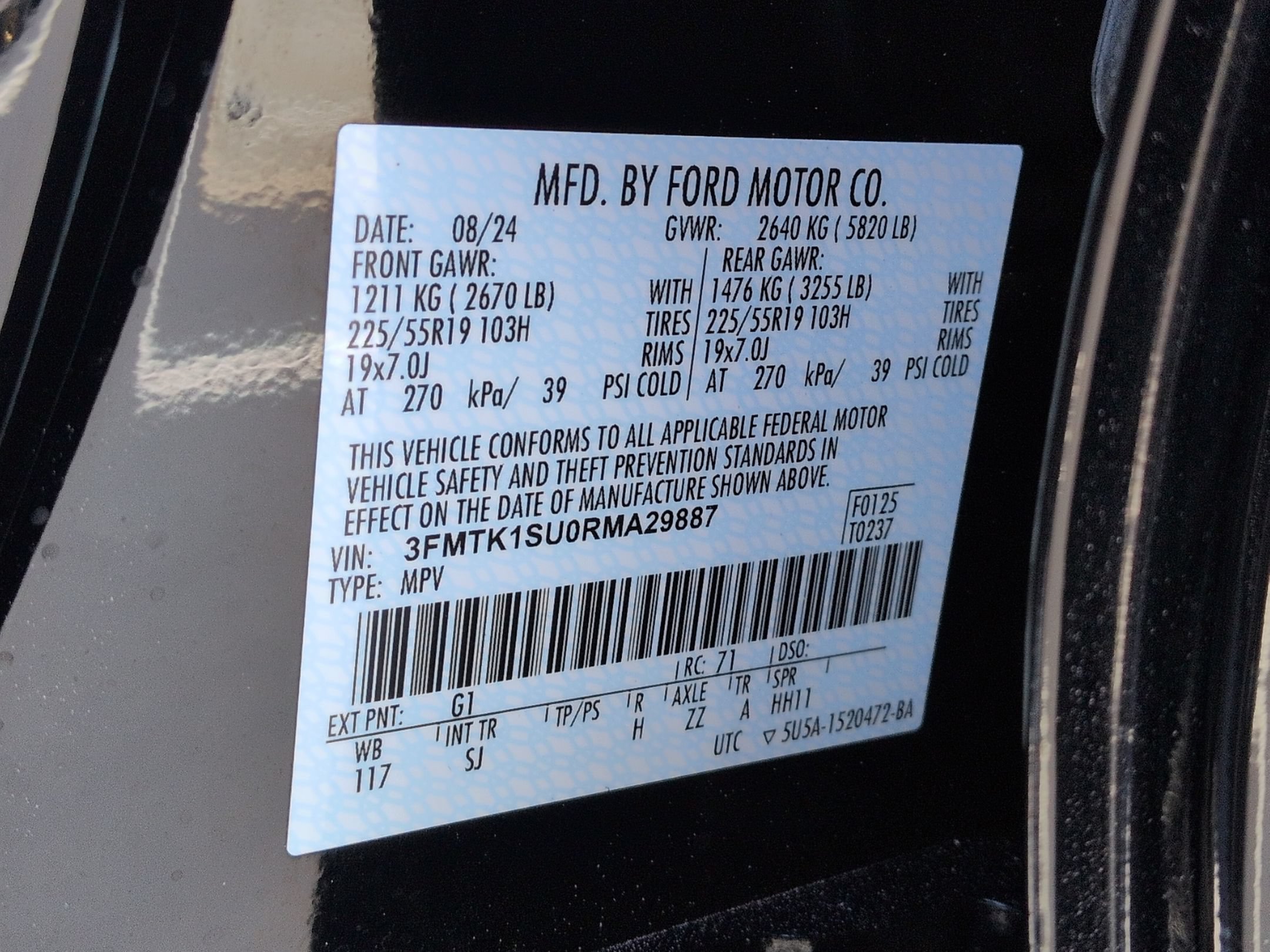 Used 2024 Ford Mustang Mach-E Select w/ Comfort Package Lite AWD/4WD image 33