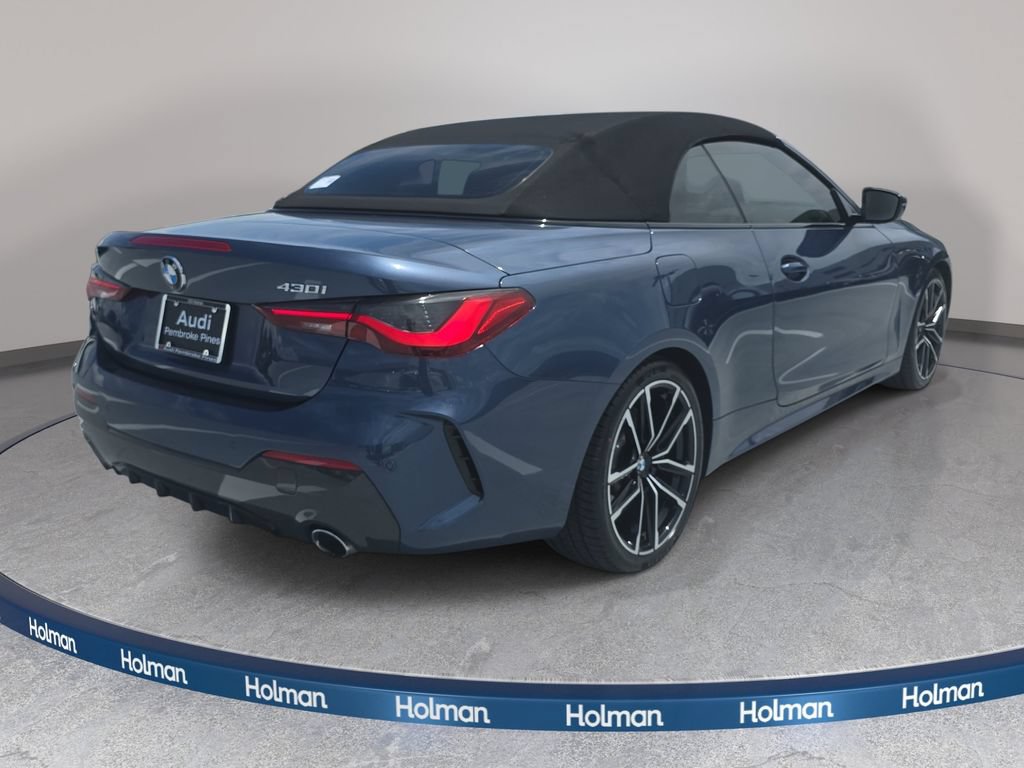 Used 2021 BMW 430i Convertible w/ M Sport Package RWD image 7