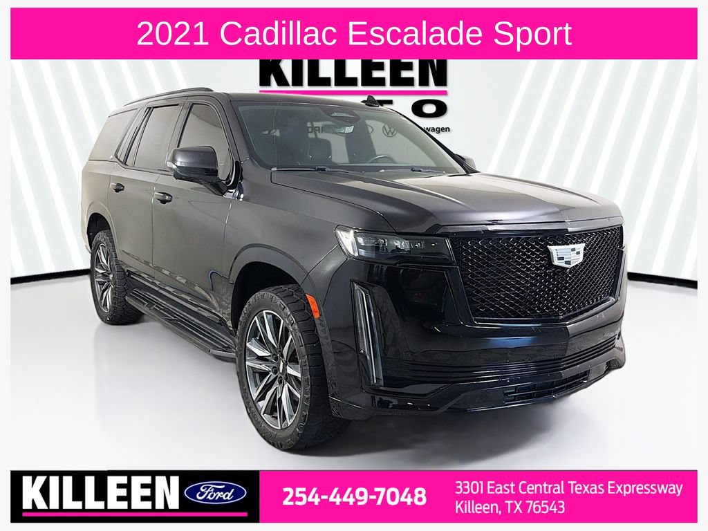 Used 2021 Cadillac Escalade Sport w/ Driver Assist Tech Package AWD/4WD image 1