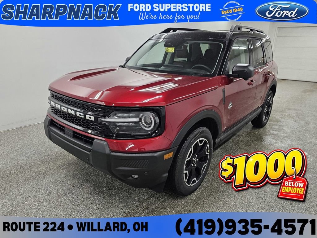 New 2025 Ford Bronco Sport Outer Banks w/ Outer Banks Tech Package+