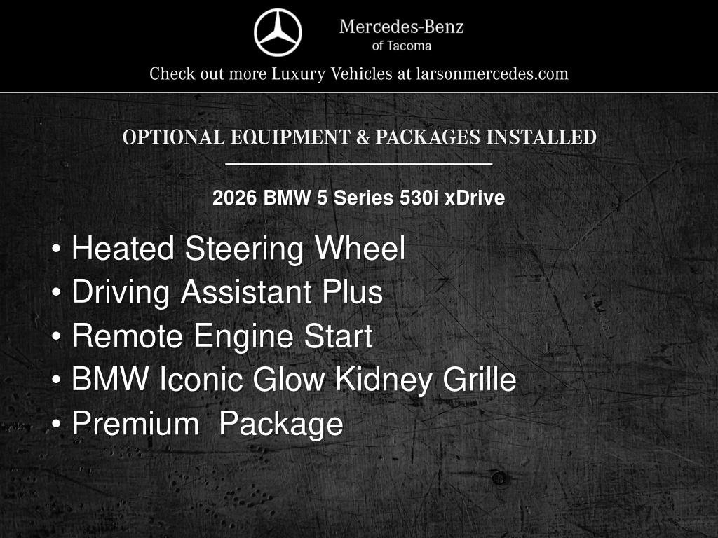 Used 2026 BMW 530i xDrive w/ Premium Package image 3