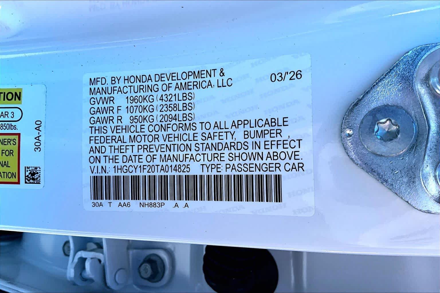 Used 2026 Honda Accord LX image 32