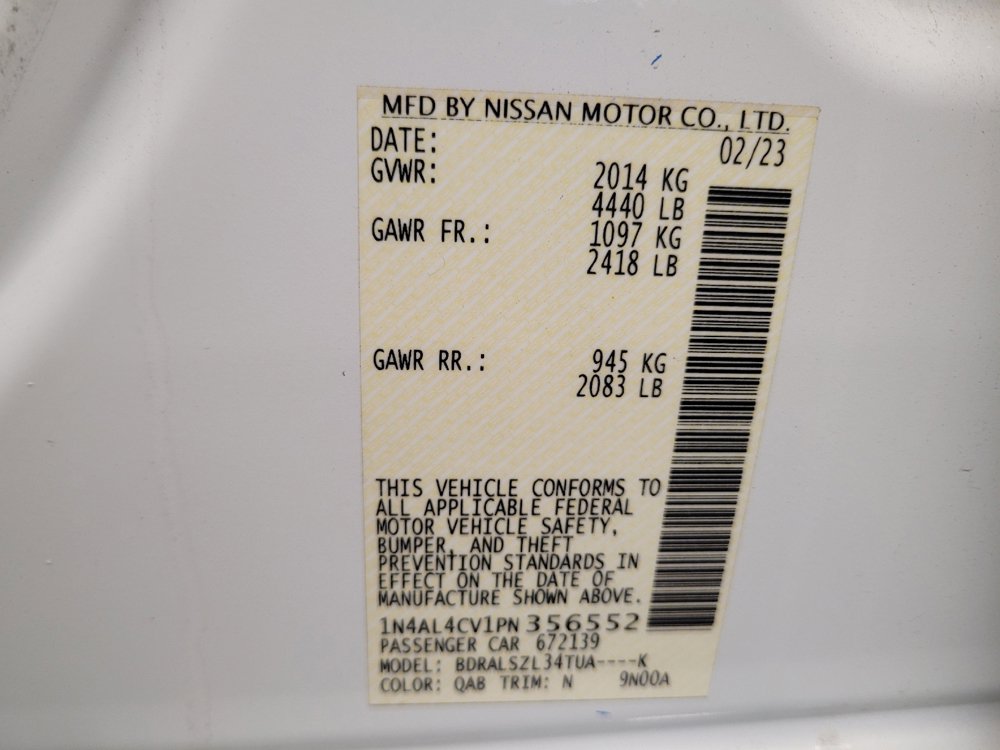 Used 2023 Nissan Altima 2.0 SR FWD image 33