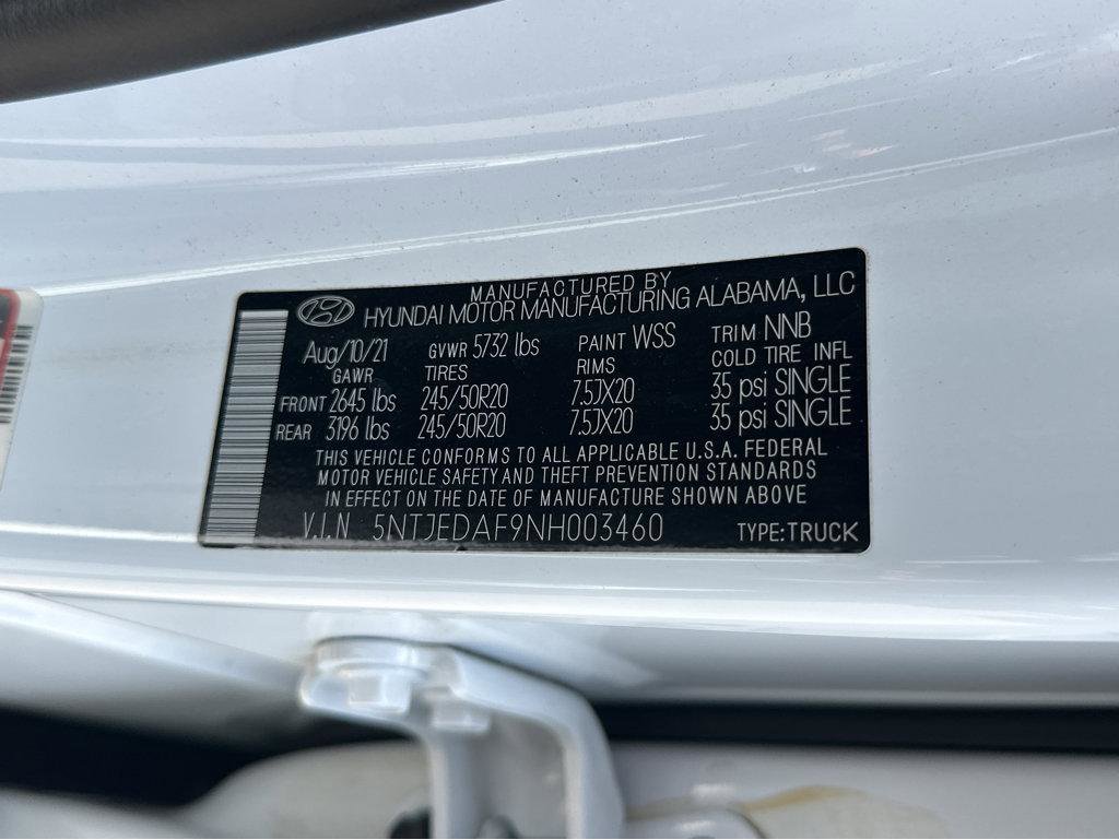 Used 2022 Hyundai Santa Cruz Limited AWD/4WD image 42